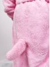Kid's Cute Cat with Crown and Tail Microfiber Hooded Robe W/Strap